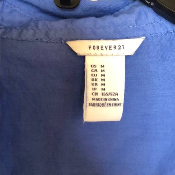 Blue button down - Picture 2 of 5